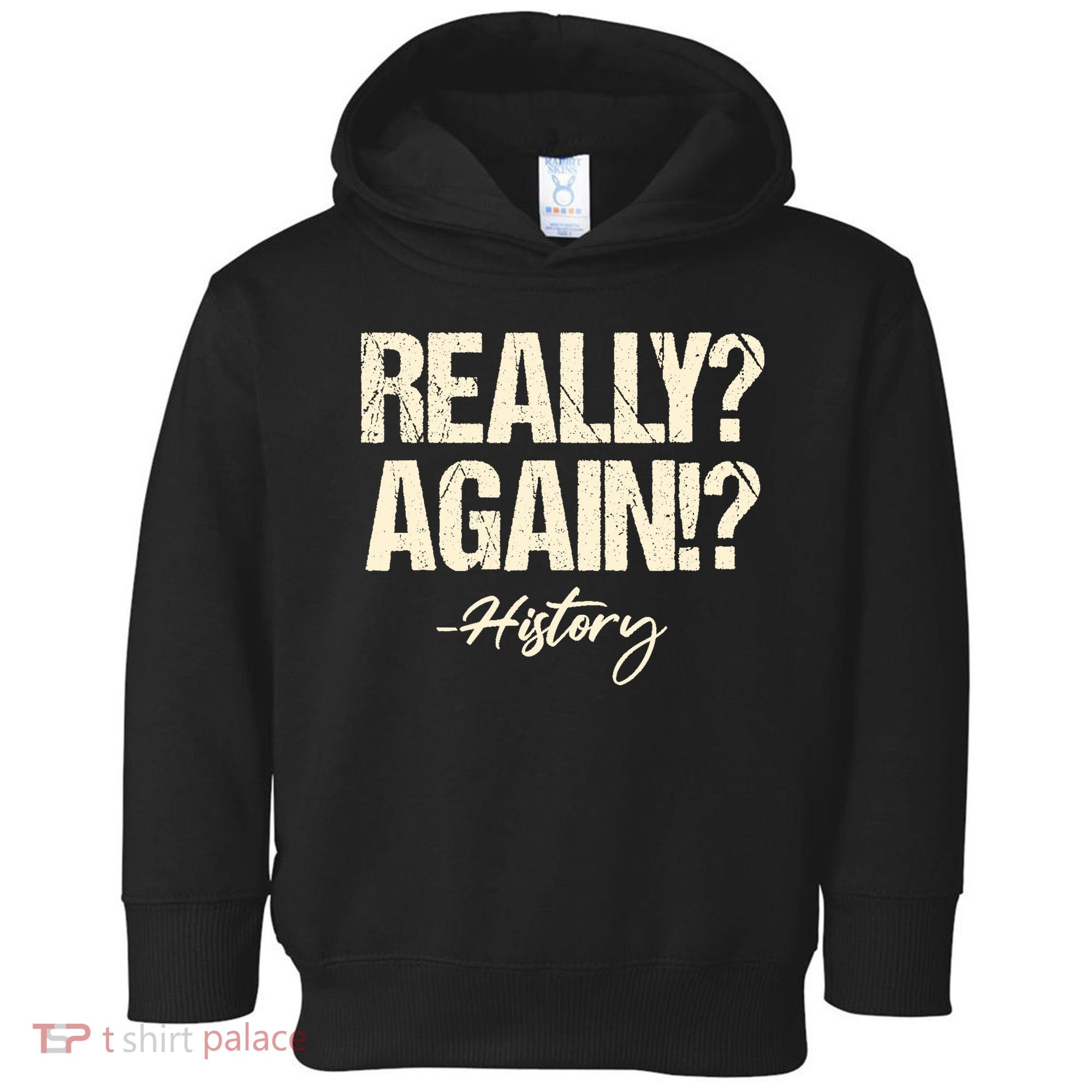 Really? Again!? History Teacher Historical Book Student Toddler Hoodie