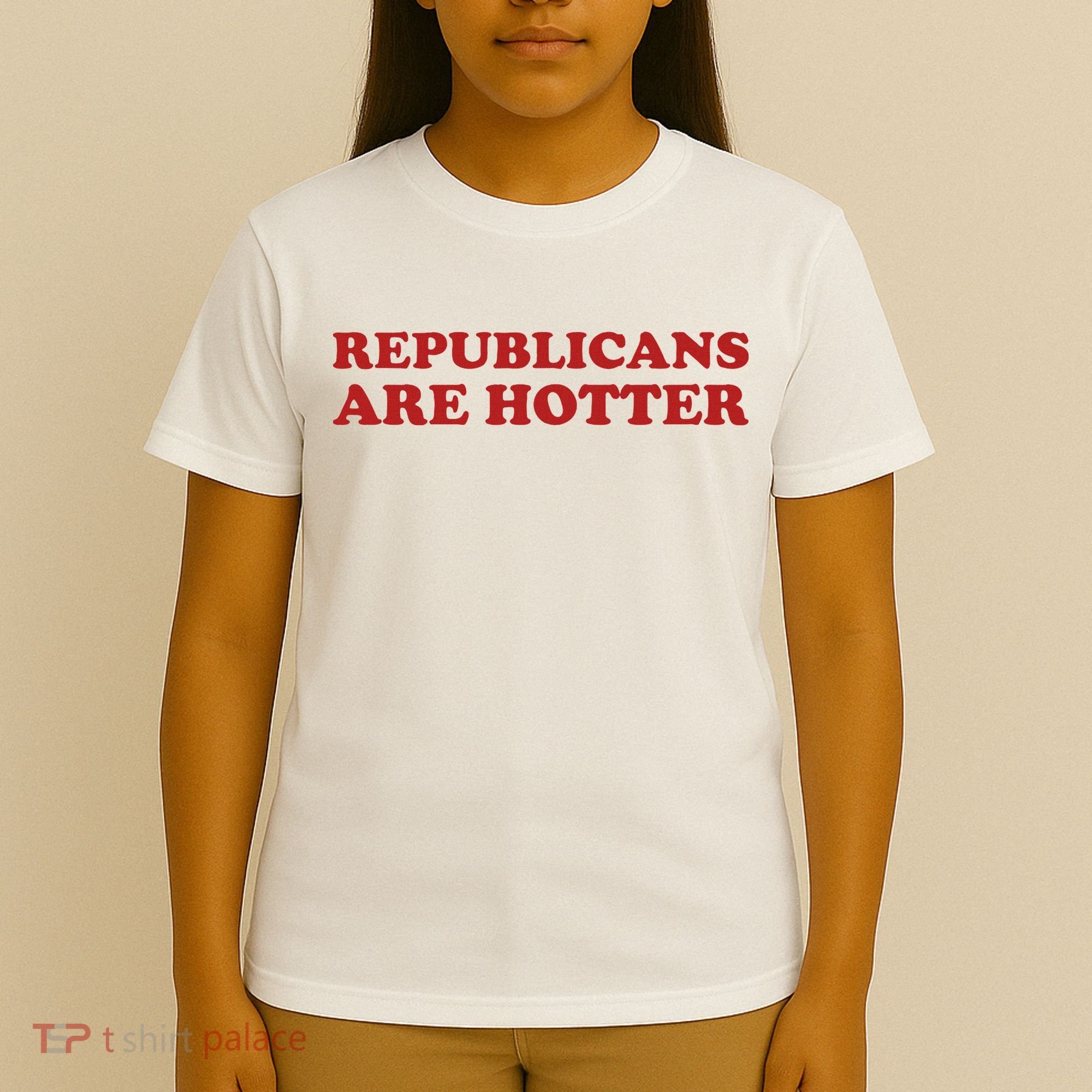 Republicans Are Hotter Political Saying American Voice T-Shirt