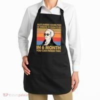 Retro Alexander Hamilton Wrote 51 Essays In 6 Months Apron thumb 2