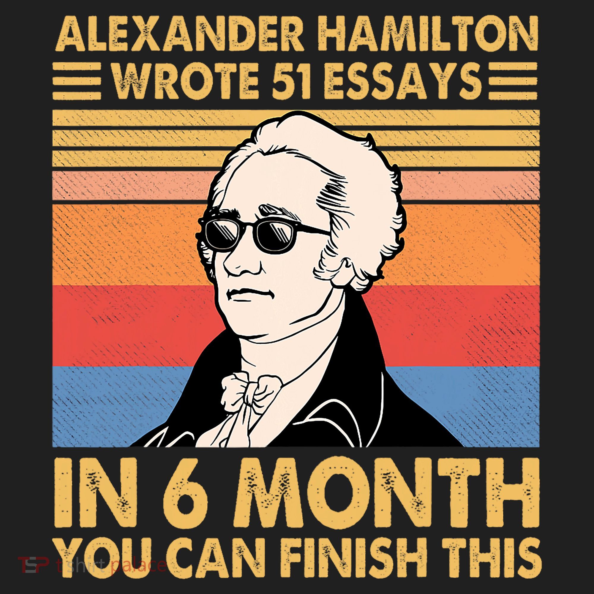 Retro Alexander Hamilton Wrote 51 Essays In 6 Months Beanie