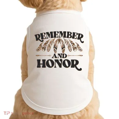 Remember And Honor Every Child Matters Doggie Tank