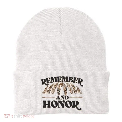 Remember And Honor Every Child Matters Beanie