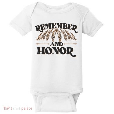 Remember And Honor Every Child Matters Baby Bodysuit