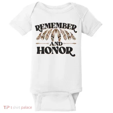 Remember And Honor Every Child Matters Baby Bodysuit