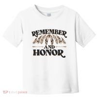 Remember And Honor Every Child Matters Toddler T-Shirt thumb 0