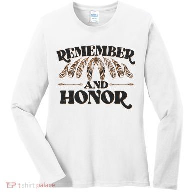 Remember And Honor Every Child Matters Women's Long Sleeve Shirt