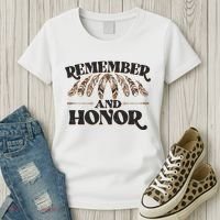 Remember And Honor Every Child Matters Women's T-Shirt thumb 3