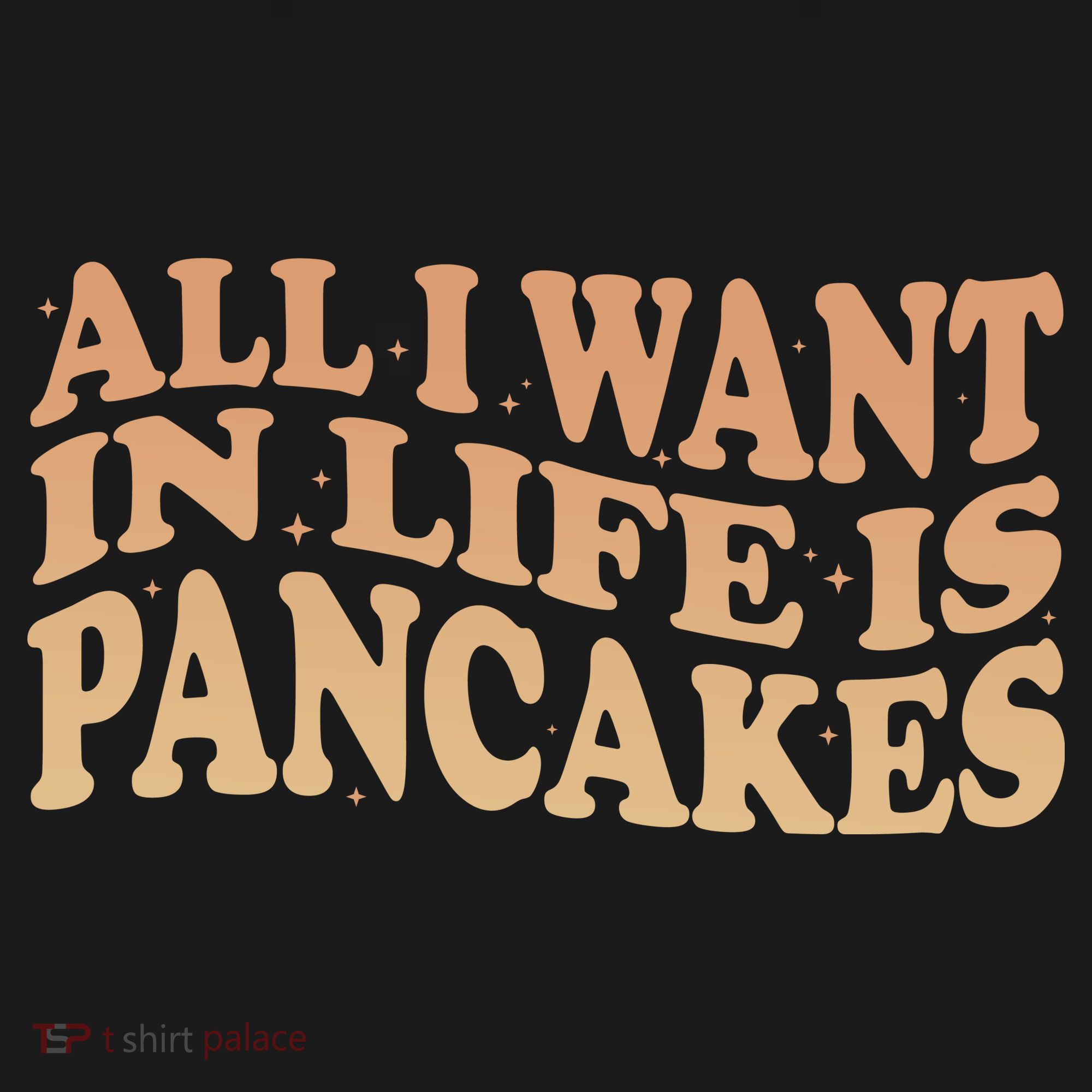 Retro All I Want In Life Is Pancakes Sweatshirt