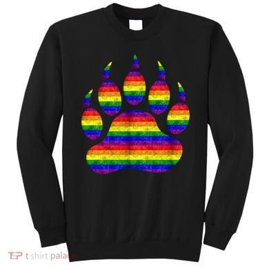 Rainbow Bear Paw Sweatshirt