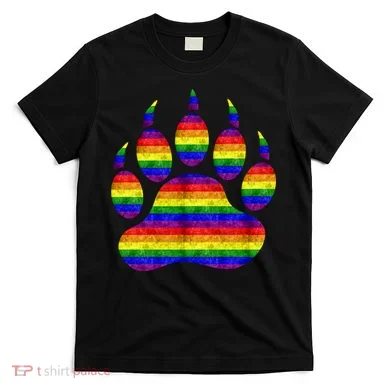 Rainbow Bear Paw T-Shirt