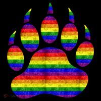 Rainbow Bear Paw Coaster thumb 2