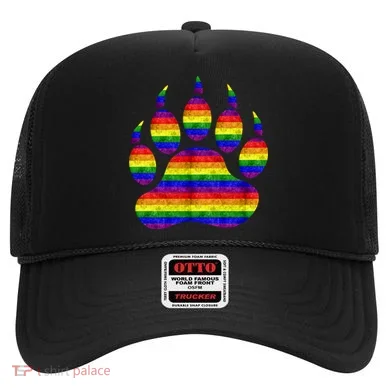 Rainbow Bear Paw Hat
