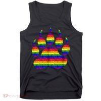Rainbow Bear Paw Tank Top thumb 0