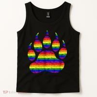 Rainbow Bear Paw Tank Top thumb 2