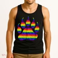 Rainbow Bear Paw Tank Top thumb 3
