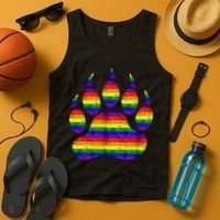 Rainbow Bear Paw Tank Top thumb 4