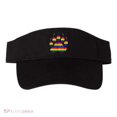 Rainbow Bear Paw Visor