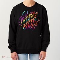 Rainbow Best Mom Ever Women's Sweatshirt thumb 0