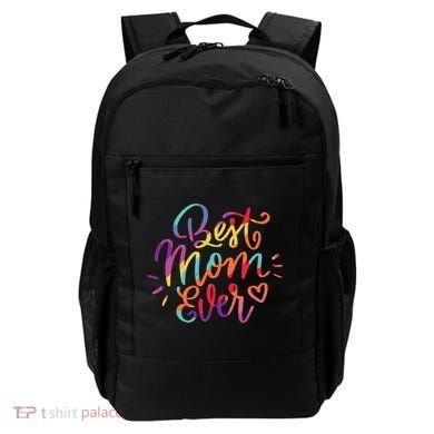 Rainbow Best Mom Ever Backpack