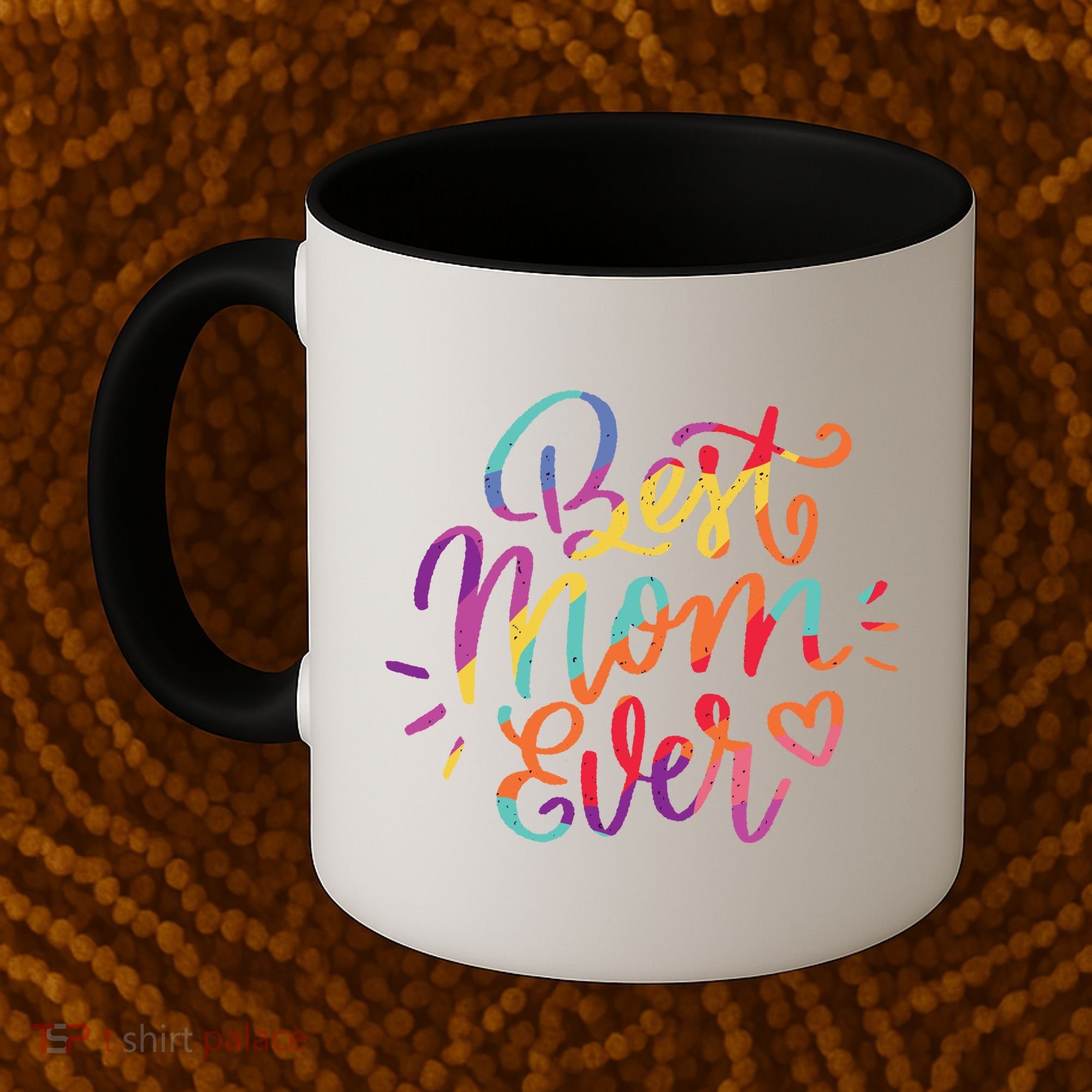 Rainbow Best Mom Ever Coffee Mug