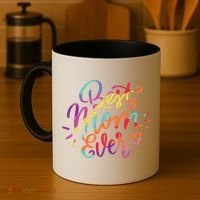 Rainbow Best Mom Ever Coffee Mug thumb 4