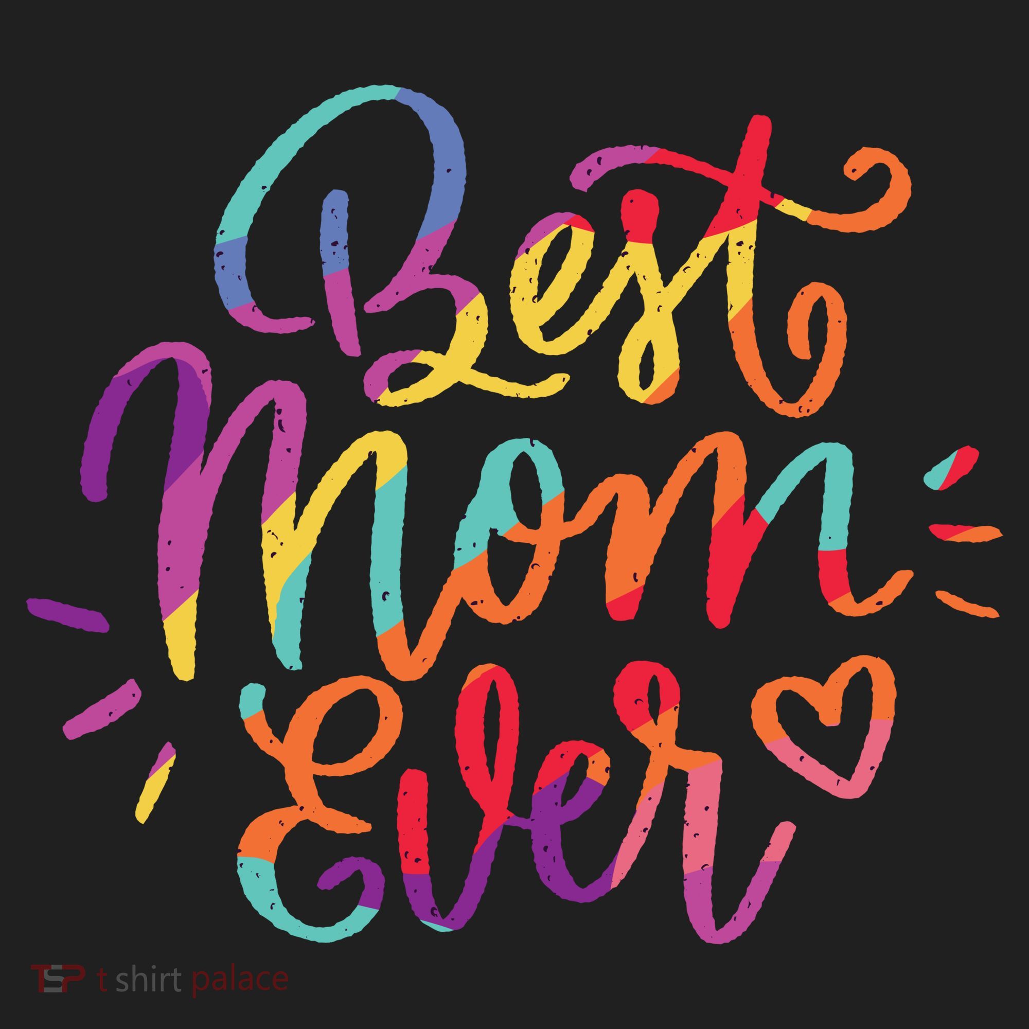 Rainbow Best Mom Ever Tumbler