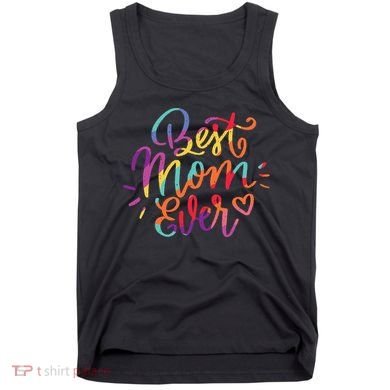 Rainbow Best Mom Ever Tank Top
