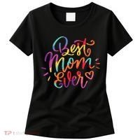 Rainbow Best Mom Ever Women's T-Shirt thumb 0