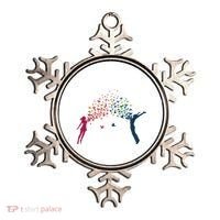 Rainbow Bird Flock Boy And Girl Ornament thumb 0