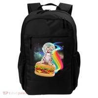 Rainbow Burger Space Cat Backpack thumb 0