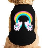 Rainbow Cat Twin Caticorns Doggie Tank thumb 0