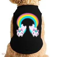 Rainbow Cat Twin Caticorns Doggie Tank thumb 0