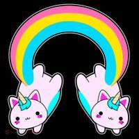 Rainbow Cat Twin Caticorns Doggie Tank thumb 4