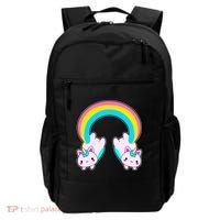 Rainbow Cat Twin Caticorns Backpack thumb 0