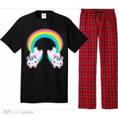 Rainbow Cat Twin Caticorns Pajama Set