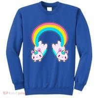 Rainbow Cat Twin Caticorns Sweatshirt thumb 0