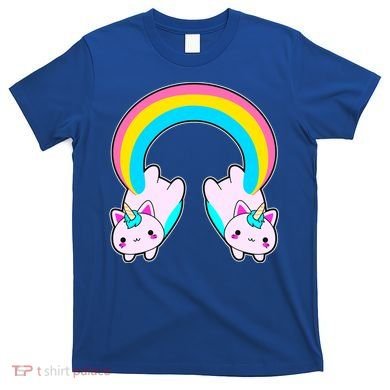 Rainbow Cat Twin Caticorns T-Shirt