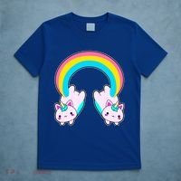 Rainbow Cat Twin Caticorns T-Shirt thumb 5