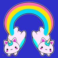 Rainbow Cat Twin Caticorns Women's Tank Top thumb 5