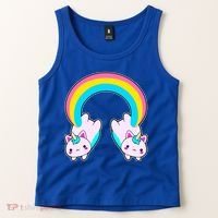 Rainbow Cat Twin Caticorns Tank Top thumb 2