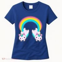 Rainbow Cat Twin Caticorns Women's T-Shirt thumb 0