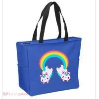 Rainbow Cat Twin Caticorns Tote Bag thumb 2