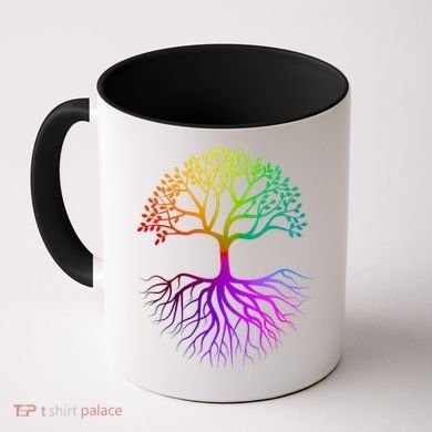 Rainbow Colorful - Tree Of life Coffee Mug