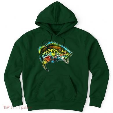 Rainbow Colorful Bass Hoodie