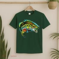 Rainbow Colorful Bass T-Shirt thumb 2