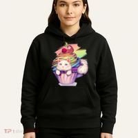 Rainbow Cupcake Kitten Cute Cat Hoodie thumb 5