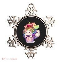Rainbow Cupcake Kitten Cute Cat Ornament thumb 0