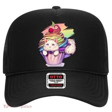 Rainbow Cupcake Kitten Cute Cat Hat