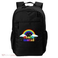 Rainbow Death Metal Logo Backpack thumb 0