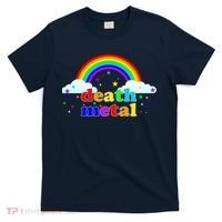 Rainbow Death Metal Logo T-Shirt thumb 0